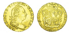 GRAN BRETAÑA. 1 Guinea. Jorge III. 1786. W/KM-604. 4,12 g. ESCASA. MBC