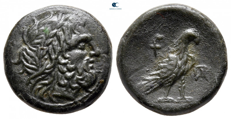 Kings of Macedon. Ptolemy Keraunos 281-279 BC. 
Bronze Æ

14 mm, 4,24 g

La...
