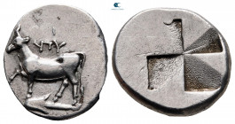 Thrace. Byzantion circa 340-320 BC. Siglos-Drachm AR
