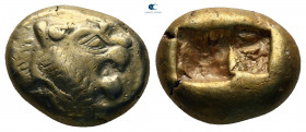 Kings of Lydia. Sardeis. Time of Alyattes to Kroisos 620-539 BC. Trite - Third Stater EL