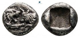 Kings of Lydia. Sardeis. Kroisos 560-546 BC. 1/12 Siglos AR