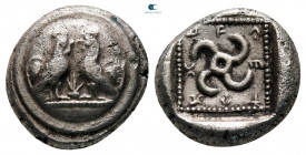 Dynasts of Lycia. Teththiveibi 450-420 BC. Tetrobol AR