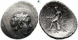 Seleukid Kingdom. Antioch on the Orontes. Antiochos the son of Seleukos IV 175 BC. Tetradrachm AR