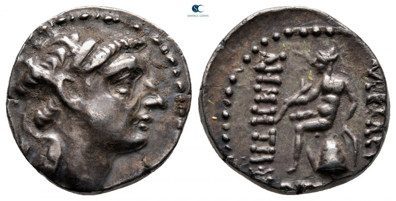 Seleukid Kingdom. Ekbatana. Demetrios I Soter 162-150 BC. 
Drachm AR

15 mm, ...