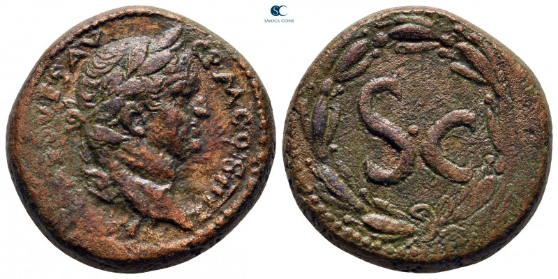 Seleucis and Pieria. Antioch. Vespasian AD 69-79. 
Bronze Æ

23 mm, 15,11 g
...