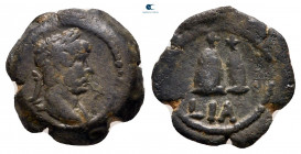 Egypt. Alexandria. Hadrian AD 117-138. Dated RY 11 (AD 126/7). Dichalkon Æ