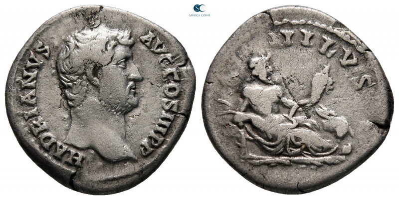 Hadrian AD 117-138. "Travel series" issue. Rome
Denarius AR

18 mm, 2,81 g
...