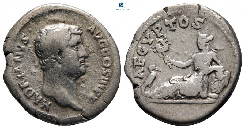 Hadrian AD 117-138. "Travel series" issue. Rome
Denarius AR

19 mm, 3,21 g
...