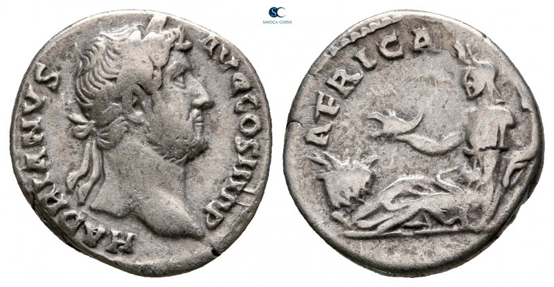 Hadrian AD 117-138. "Travel Series" issue. Rome
Denarius AR

15 mm, 3,48 g
...