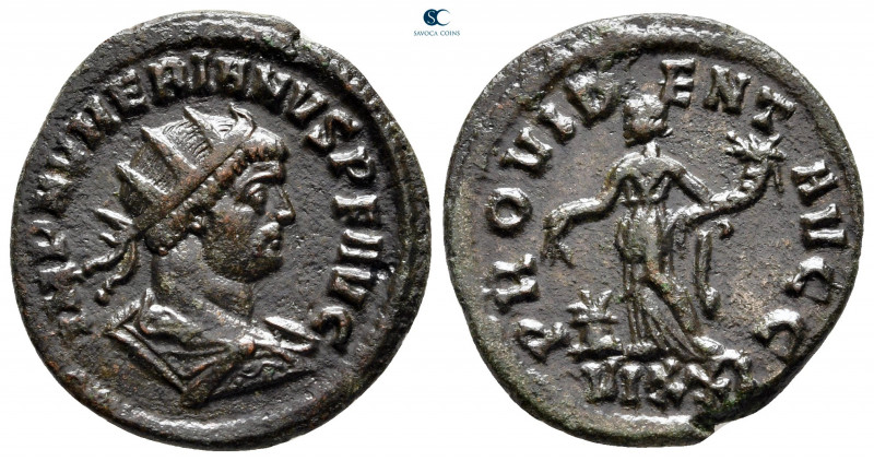 Numerian AD 283-284. Rome
Antoninianus Æ

20 mm, 3,45 g

IMP NVMERIANVS P F...