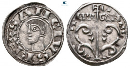 Sancho Ramirez AD 1063-1094. Kingdom of Navarre and Aragon. Denar AR