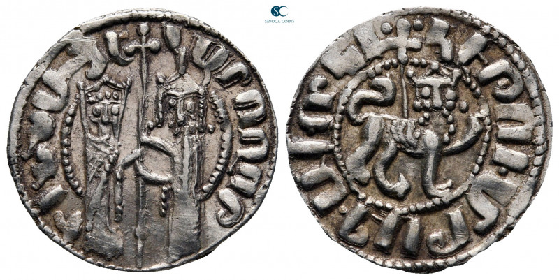 Levon II AD 1270-1289. Pre-coronation issue. Royal
Tram AR

22 mm, 2,91 g

...