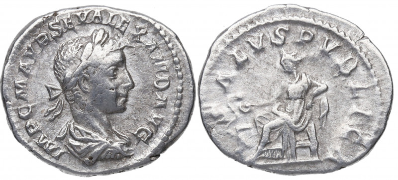 222 d.C. Alejandro Severo (231-235 d.C). Roma. Denario. DS 4814 j. Ag. 3,06 g. S...