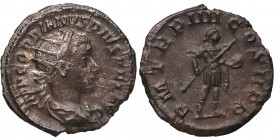 238 d.C. Gordiano III. Roma. Antoniniano. Ve. 3,74 g. /Emperador . PM TR P IIII COS I . MBC-. Est.60.