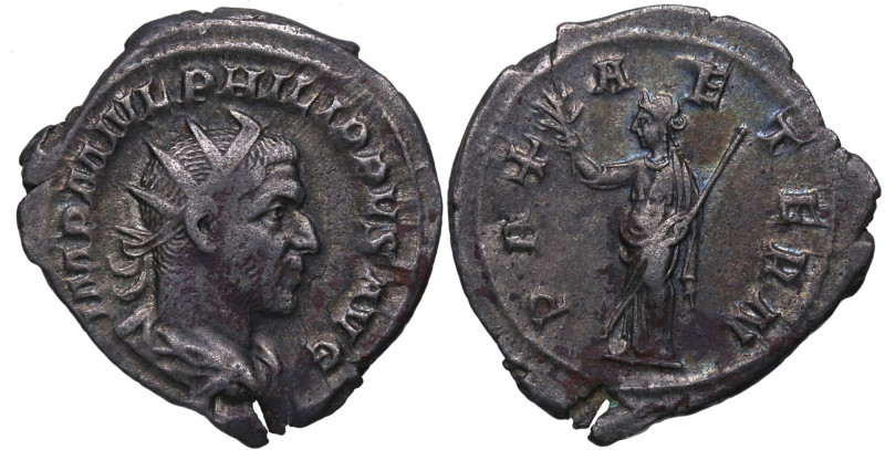 244-247 d.C. Filipo I el Árabe (244-249 dC). Roma. Antoniniano. Ve. 4,55. Cospel...