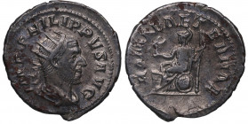 244-249 dC. Filipo I el Árabe (244-249 dC). Antoniniano. Ve. 4,72 g. MBC. Est.60.