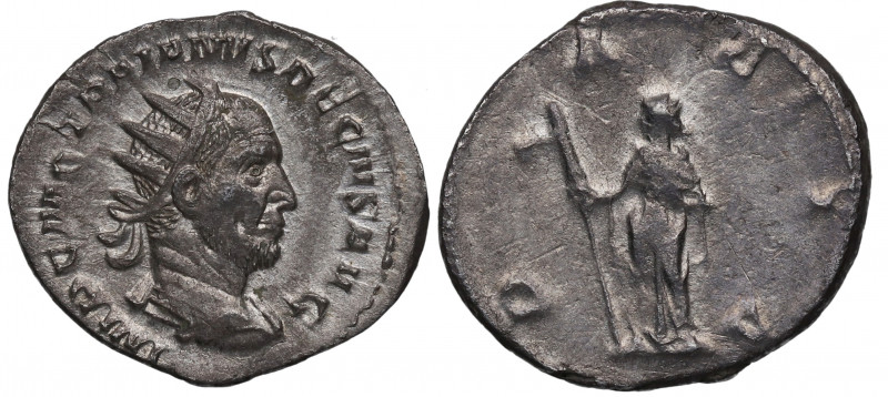 249-251 d.C. Trajano Decio (249-251 dC). Antoniniano. Ve. 2,50 g. EBC / MBC+. Es...