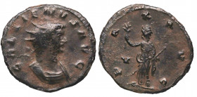 253-268 d.C. Galieno (253-268 dC). Antoniniano. Ae. 2,81 g. /PAX AVG - V . MBC-. Est.20.