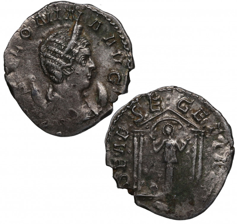 253-268 dC. Salonina (253-268 dC). Cologne. Antoniniano. Ve. 2,90 g. Ligera rotu...