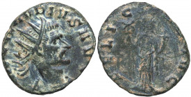 268-280. Claudio II El Gótico (268-270 dC). Roma. Antoniniano. Ae. 2,64 g. IMP C CLAVDIVS AVG /FELICITAS AVG. BC+. Est.20.