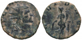 268-270 d.C. Claudio II El Gótico (268-270 dC). Roma. Antoniniano. Ae. 2,70 g. PROVID AVG. BC. Est.20.