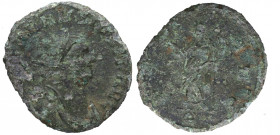 286-293 d.C. Carausio. Aureliano. Ae. 2,54 g. ESCASA. BC-. Est.20.