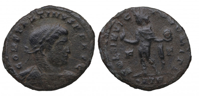 307-337 d.C . Constantino I (307-337). Treveri. Nummus. Ae. 2,31 g. IMP CONSTANT...