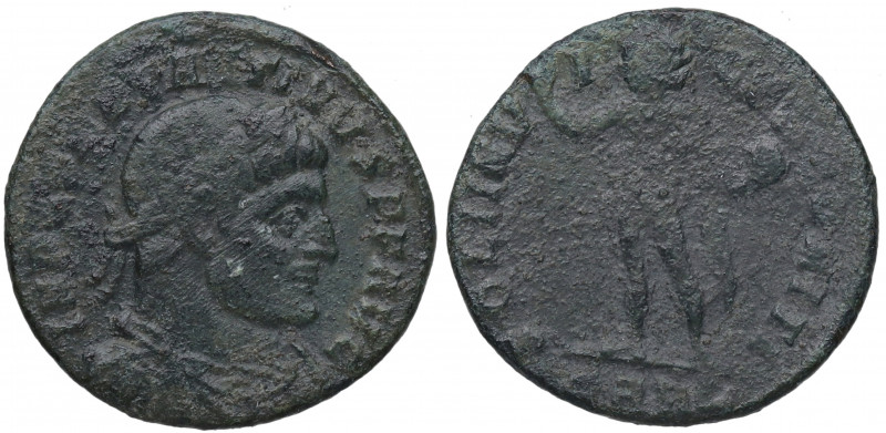 307-337 d.C. Constantino I (307-337). Arles. Nummus. Ae. 3,23 g. IMP CONSTANTINV...