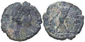 307-337 d.C. Helena (307-337) . AE3. Cu. 1,67 g. BC. Est.30.