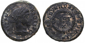 305 - 326 d.C. Crispo. Roma. AE3. Ve. 2,17 g. BC+. Est.40.