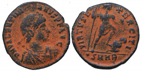 375-392 d.C.. Valentiniano II. Heraclea. Maiorina. Ae. 4,79 g. VIRTVS EXERCITI. 2ª oficina. BC. Est.20.