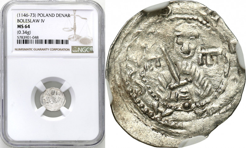 Medieval coins
POLSKA / POLAND / POLEN / SCHLESIEN

Bolesław IV Kędzierzawy (...