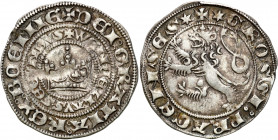 Medieval coins
POLSKA / POLAND / POLEN / SCHLESIEN

Polska/Czechy Wacław II. 1300-1305. Grosz praski, Kutna Hora 

Aw.: Korona, napisy otokoweRw....