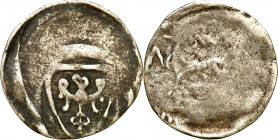 Medieval coins
POLSKA / POLAND / POLEN / SCHLESIEN

Silesia, Księstwo Oleśnicko-Bierutowsko-Radziejowskie. Konrad I (1322-1366). Halerz, parwus – R...