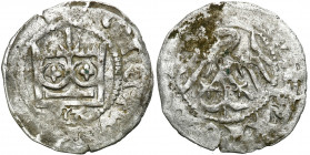 Medieval coins
POLSKA / POLAND / POLEN / SCHLESIEN

Władysław Jagiełło (1386–1434). Polgrosz koronny, Krakow (Cracow) - litery SA 

Odmiana z lit...