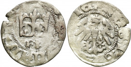 Medieval coins
POLSKA / POLAND / POLEN / SCHLESIEN

Władysław Jagiełło (1386-1434). Polgrosz koronny 1416-1422, Krakow (Cracow) 

Wariant z F‡ po...