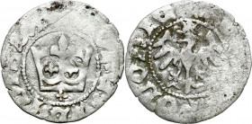 Medieval coins
POLSKA / POLAND / POLEN / SCHLESIEN

Władysław Jagiełło (1386–1434). Polgrosz koronny, Krakow (Cracow) 

Odmiana krzyżem pod koron...