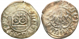 Medieval coins
POLSKA / POLAND / POLEN / SCHLESIEN

Władysław Jagiełło (1386-1434). Polgrosz 1408-1410, Krakow (Cracow) 

Wariant bez liter pod k...