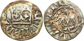Medieval coins
POLSKA / POLAND / POLEN / SCHLESIEN

Władysław Jagiełło (1386-1434). Polgrosz 1408-1410, Krakow (Cracow) - litera n 

Wariant bez ...