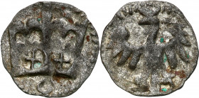 Medieval coins
POLSKA / POLAND / POLEN / SCHLESIEN

Kazimierz IV Jagiellończyk (1446–1492). Denar koronny bez daty, Krakow (Cracow) 

Kółko pod k...