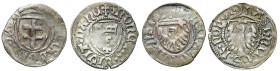 Medieval coins
POLSKA / POLAND / POLEN / SCHLESIEN

Kazimierz IV Jagiellończyk (1446-1492). Szelag, Torun i Gdansk (Danzig), set 2 coins 

Zestaw...
