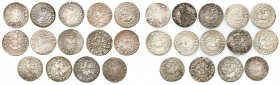 Sigismund I Old
POLSKA/ POLAND/ POLEN / POLOGNE / POLSKO

Alexander Jagiellończyk, Zygmunt I Stary. Polgrosz, Vilnius, set 14 coins 

Zestaw zawi...