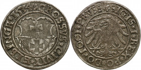 Sigismund I Old
POLSKA/ POLAND/ POLEN / POLOGNE / POLSKO

Zygmunt I Stary. Grosz 1534, Elblag (Elbing) 

Ciemna patyna.Kopicki 7081

Details: 2...