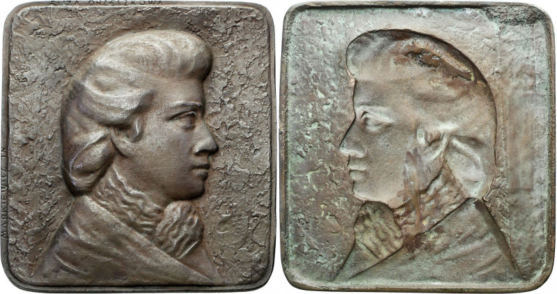 Medals and plaques
POLSKA/ POLAND/ POLEN / POLOGNE / POLSKO

PRL. Plaque Eliz...