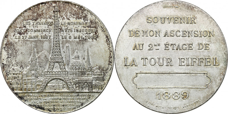 Medals and plaques
POLSKA/ POLAND/ POLEN / POLOGNE / POLSKO

France. 1889 Eif...
