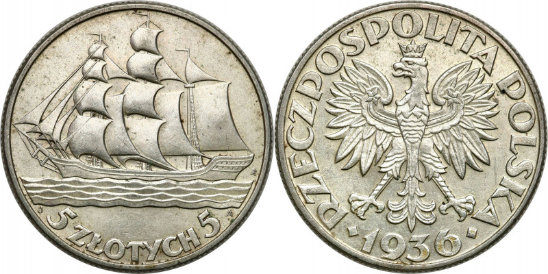 Poland II Republic
POLSKA / POLAND / POLEN / POLOGNE / POLSKO

II RP 5 zlotyc...