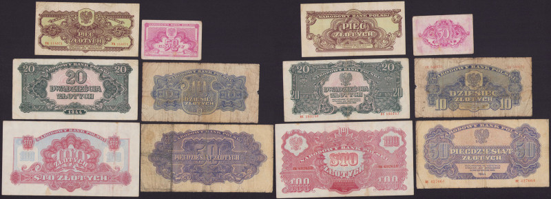 COLLECTION of Polish Banknotes
POLSKA / POLAND / POLEN / POLOGNE / POLSKO

50...