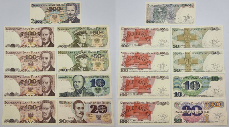 COLLECTION of Polish Banknotes
POLSKA / POLAND / POLEN / POLOGNE / POLSKO

10...