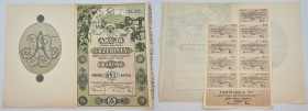 Securities: stocks, bills and bonds
The Second Polish Republic. Auction for 50 zlotys 1924 Trzebinia Factory of Agricultural Machines and Tools Found...