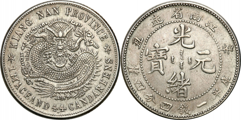 China
China, Kiangnan. 20 cents 1901 

Patyna.Y-143a.6, L&M-238

Details: 5...